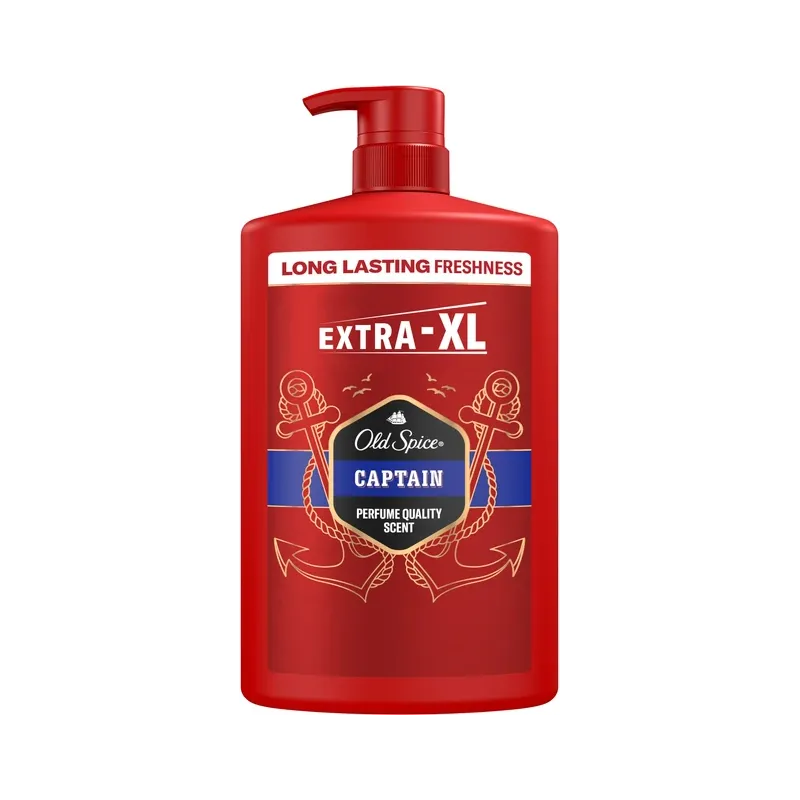 Old Spice Captain Dušo Želė Ir Šampūnas Vyrams, 1000 ml