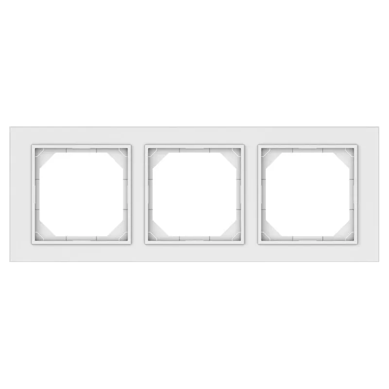 Rāmis 3PL Vilma QR1000, matēta balta krās.