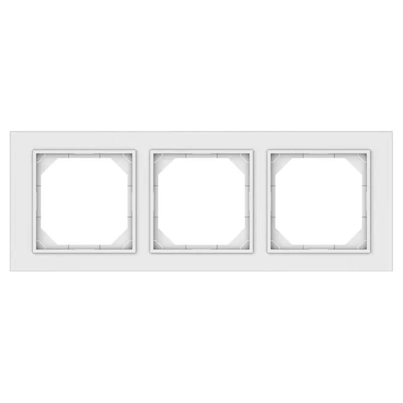 Rāmis 3PL Vilma QR1000, matēta balta krās.