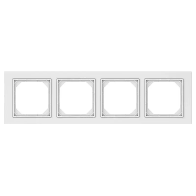 Rāmis 4PL Vilma QR1000, matēta balta krās.