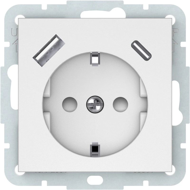 Kontaktdakša+A+C VILMA QR1000, matēta balta krāsa