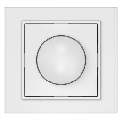 Regul 1-100w balts matēts led dimmer qr