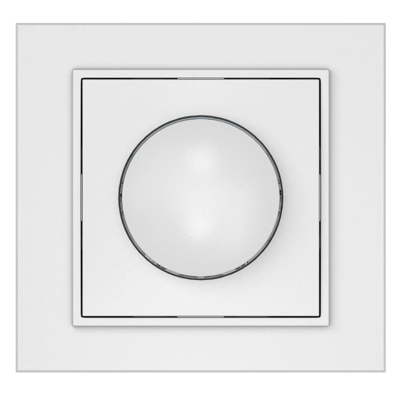Regul 1-100w balts matēts led dimmer qr