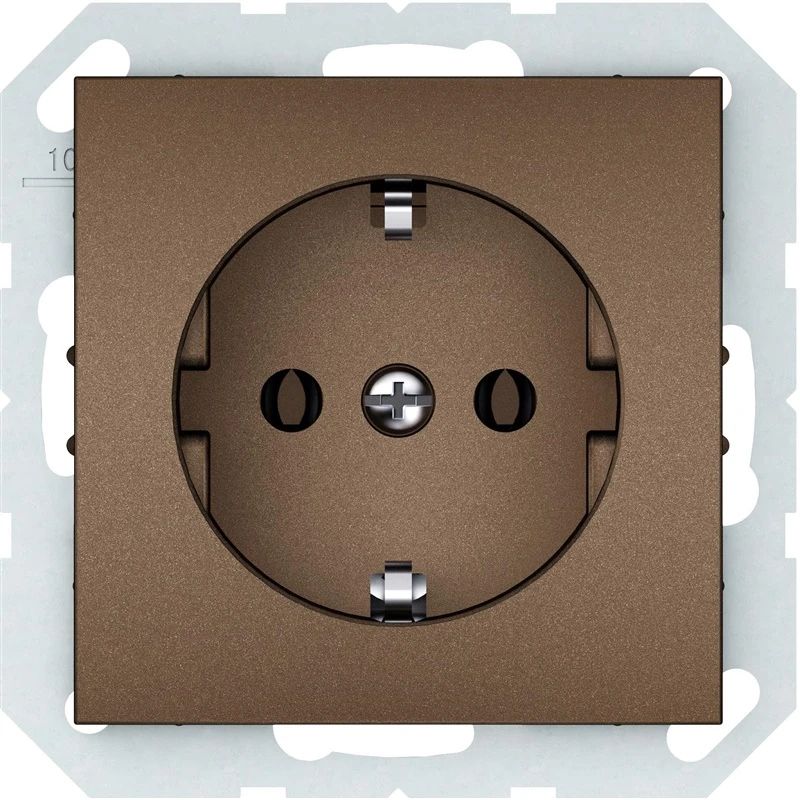 Rozete VILMA QR1000, ar iezemi, mocha krāsa