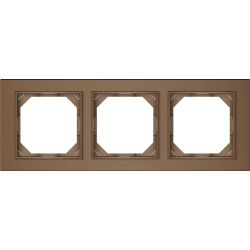 Trīsvietīgs rāmis VILMA QR1000, mocha krāsā