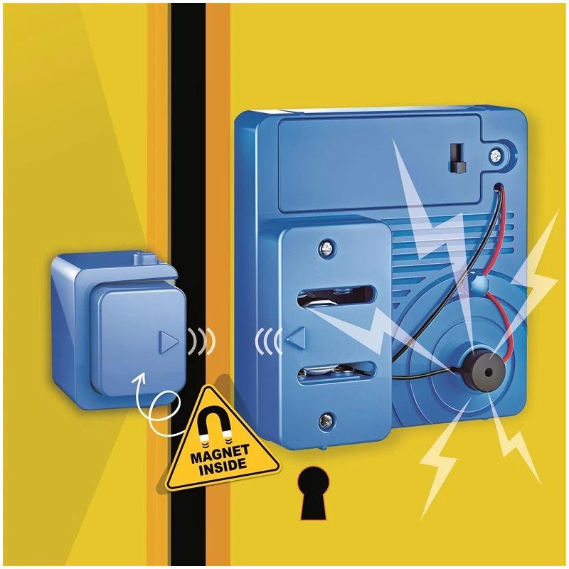 4M KidzLabs DIY komplekts Magnētiskā pretielaušanās signalizācija