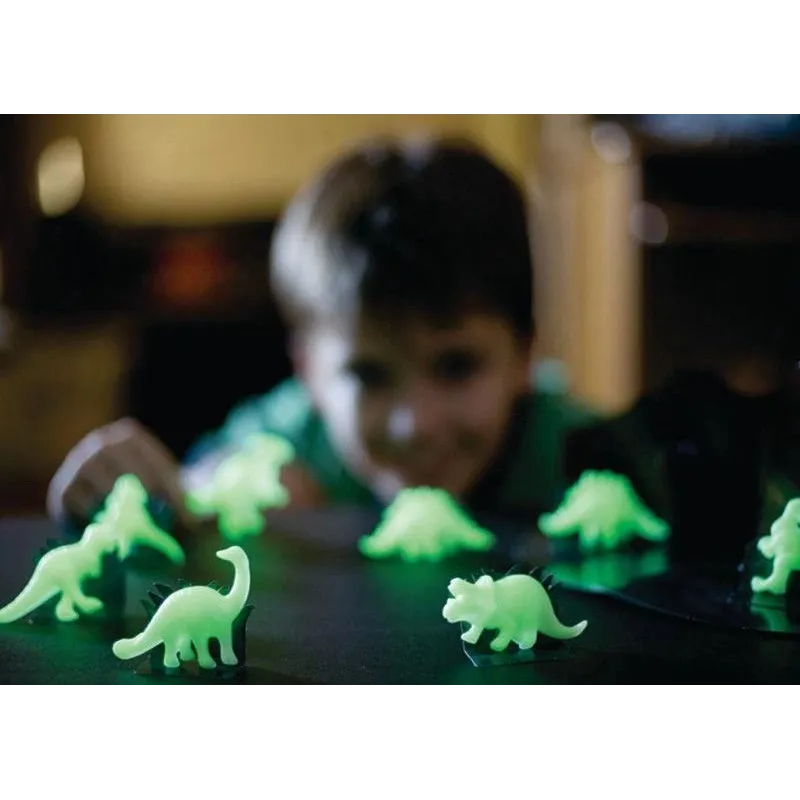 Tamsoje šviečiantys dinozaurai 4M Glow Dinosaur