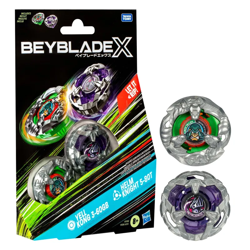 Beyblade žaislas Bey Blade F9586, violetinė sp.-žalia sp.