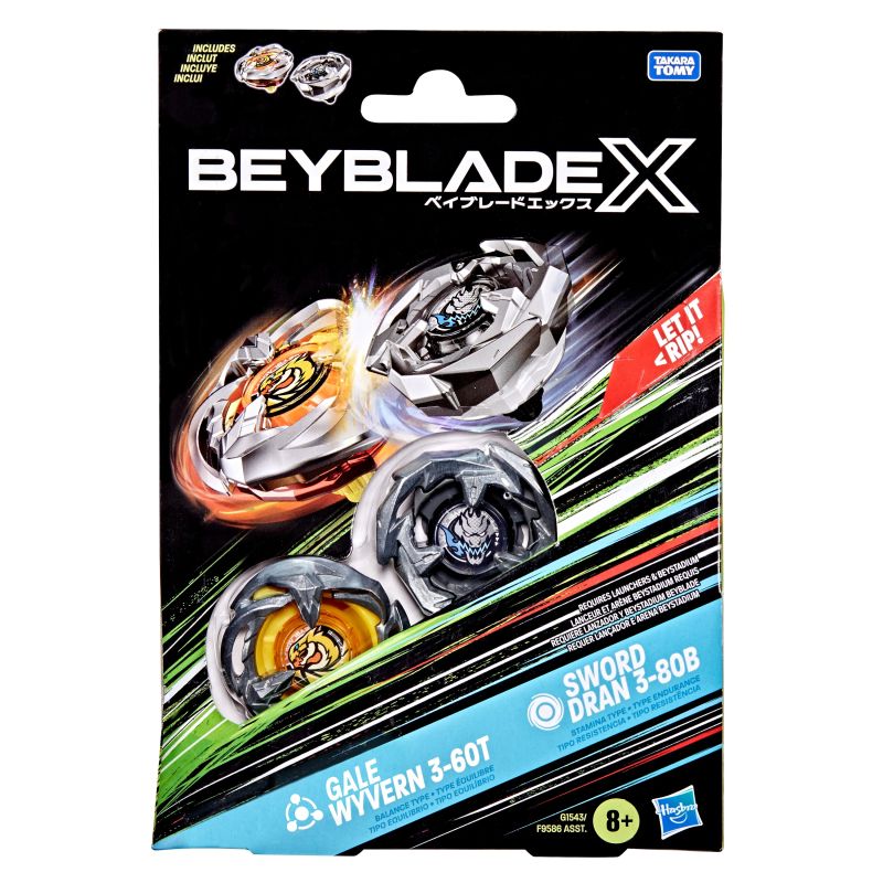 BEYBLADE X Virpuļdiska Beyblade X dubultpaka