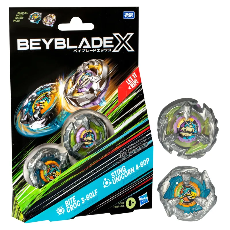 Beyblade žaislas Bey Blade F9586, violetinė sp.-žalia sp.