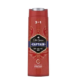 OLD SPICE 3in1 Captain šampūns un dušas želeja 400ml