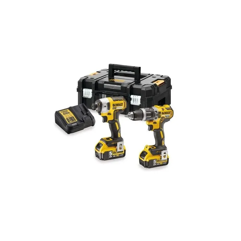 Akumulatora instrumentu komplekts ar bateriju Dewalt DCK266P2T-QW, 18 V, 5 Ah