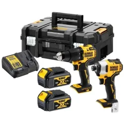 Аккумуляторная дрель-шуруповерт Dewalt DCK2062M2T-QW