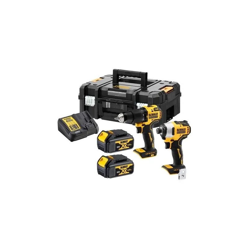 Akumuliatorinių įrankių komplektas DeWALT DCK2062M2T 18V 2x4.0Ah