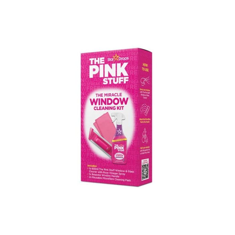 Logu tīrīšanas komplekts the pink stuff 850ml