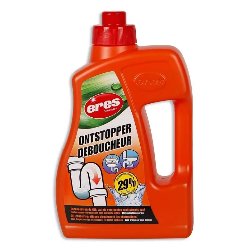 Nutekamųjų vamzdžių valiklis Eres Unblocker Liquid, 29 %, 1 l