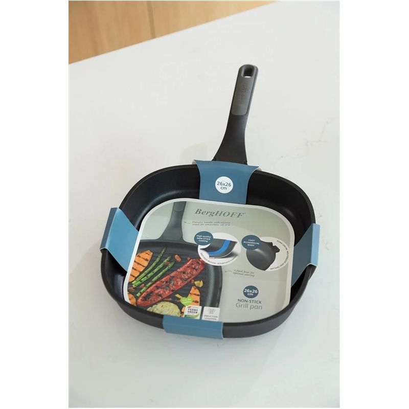 Cepšanas panna BergHOFF Leo Stone+. 26 cm. alumīnijs