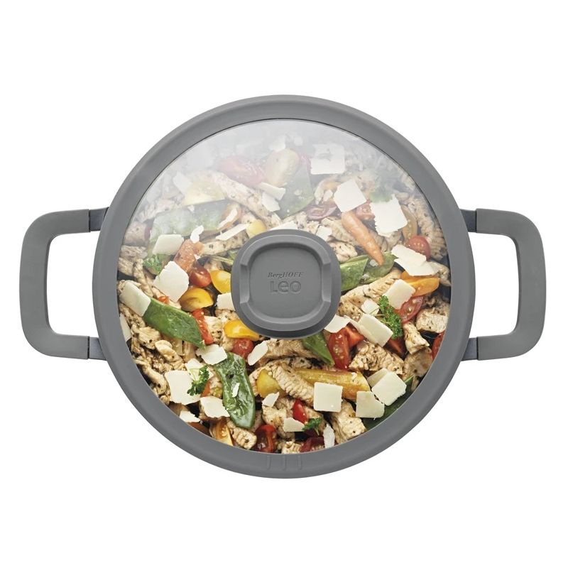 Stockpot stone+ with lid 24x11cm 4.4l