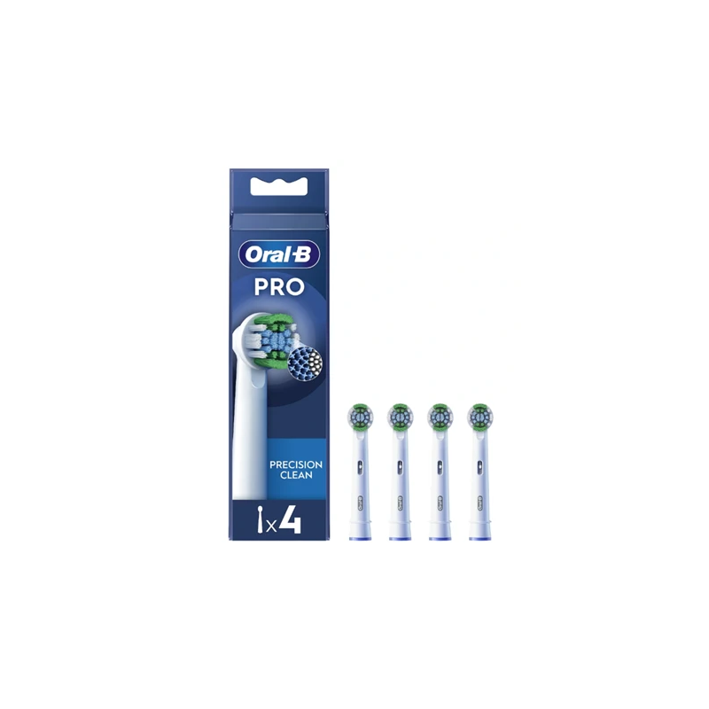 Oral-B EB20-4 Precision Clean Pro Zobu Birstes Uzgaļi, 4 Gab