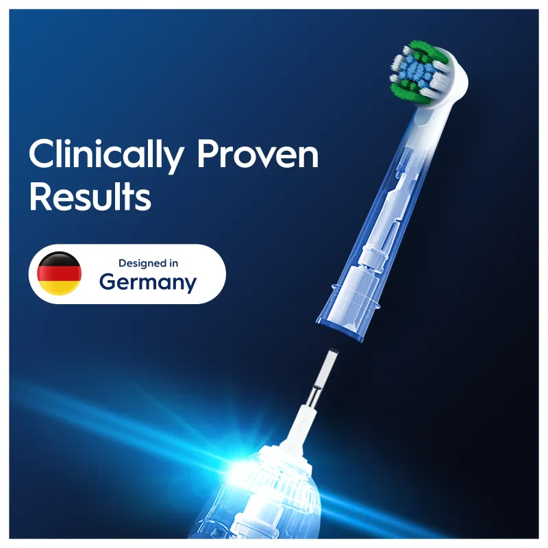 Oral-B EB20-4 Precision Clean Pro Dantų Šepetėlio Galvutės, 4 Vnt.