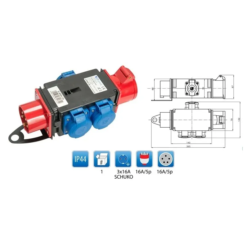 Sadalītājs Pawbol Switch Panel R-Box Mini-3S 87mm