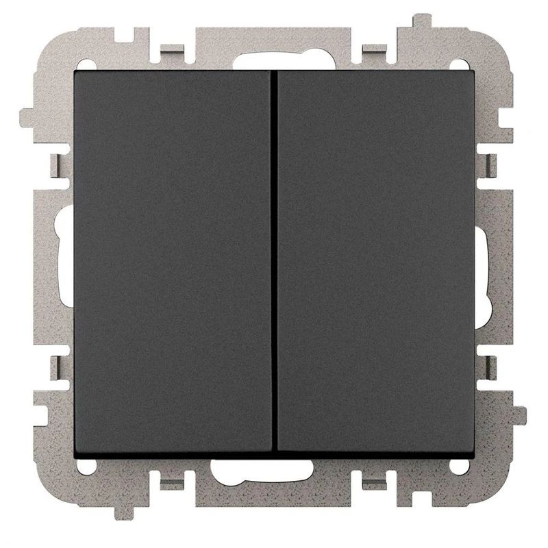 Slēdzis Elektroplast Vestra. 2 kl. melna