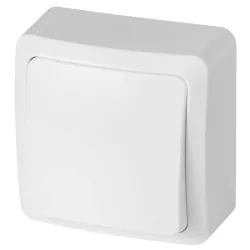 Переключатели Elektro-Plast Berg, 1 кл., белый