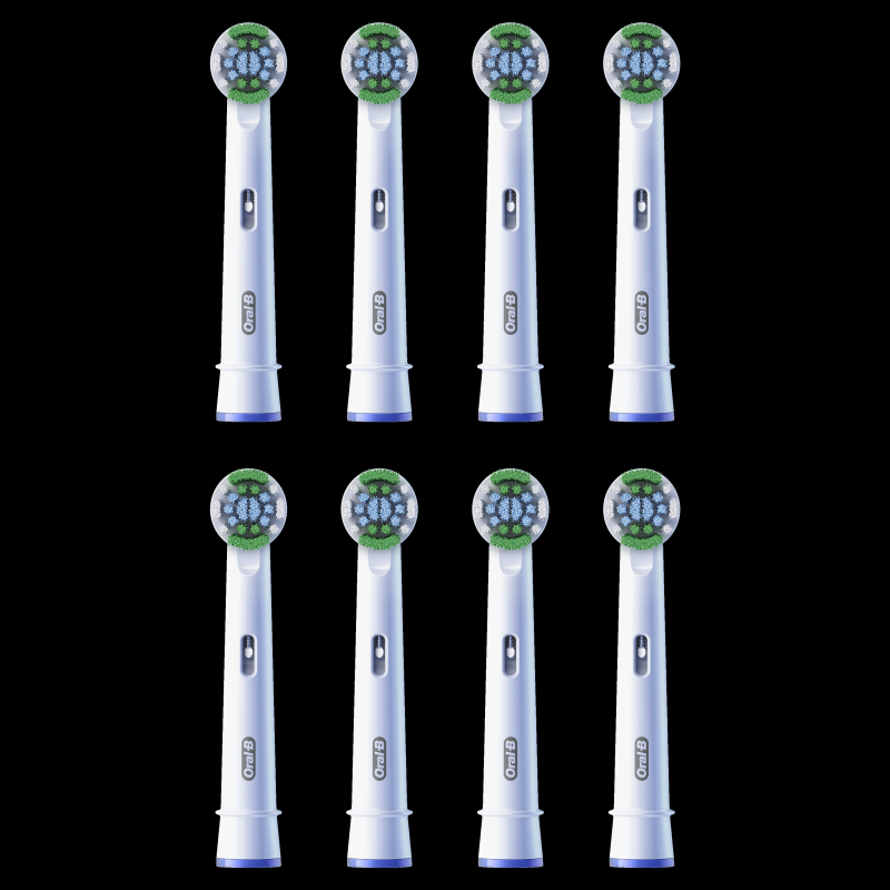 Oral-B EB20-8 Precision Clean Pro Zobu Birstes Uzgaļi, 8 Gab