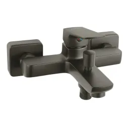 Смеситель для ванной Ferro Lippi Ecologica, графитовый