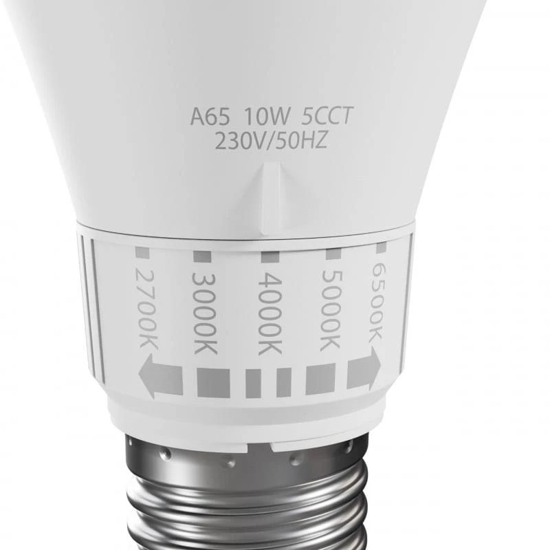 Spuldze LED GLS E-27 230V 10W 5CCT SPECTRUM