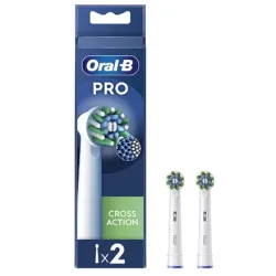 Oral-B EB50-2 Cross Action Pro Zobu Birstes Uzgaļi, 2 gab