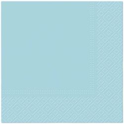 Salvetes. 330 mm x 330 mm. zila. 20 gab.