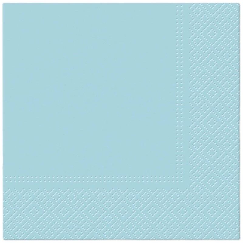 Salvetes. 330 mm x 330 mm. zila. 20 gab.