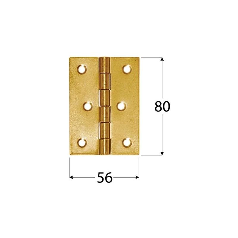 Eņģes eņģēm Domax. 5.6 cm. 0.15 cm