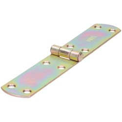 Eņģes mēbeļu durvīm ZF 200 8075. 3.3 cm. 0.2 cm. dzeltena