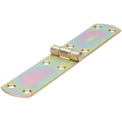 Петля для мебельной дверцы Domax ZF 200 8075, 3.3 см, 0.2 см, желтый цв.