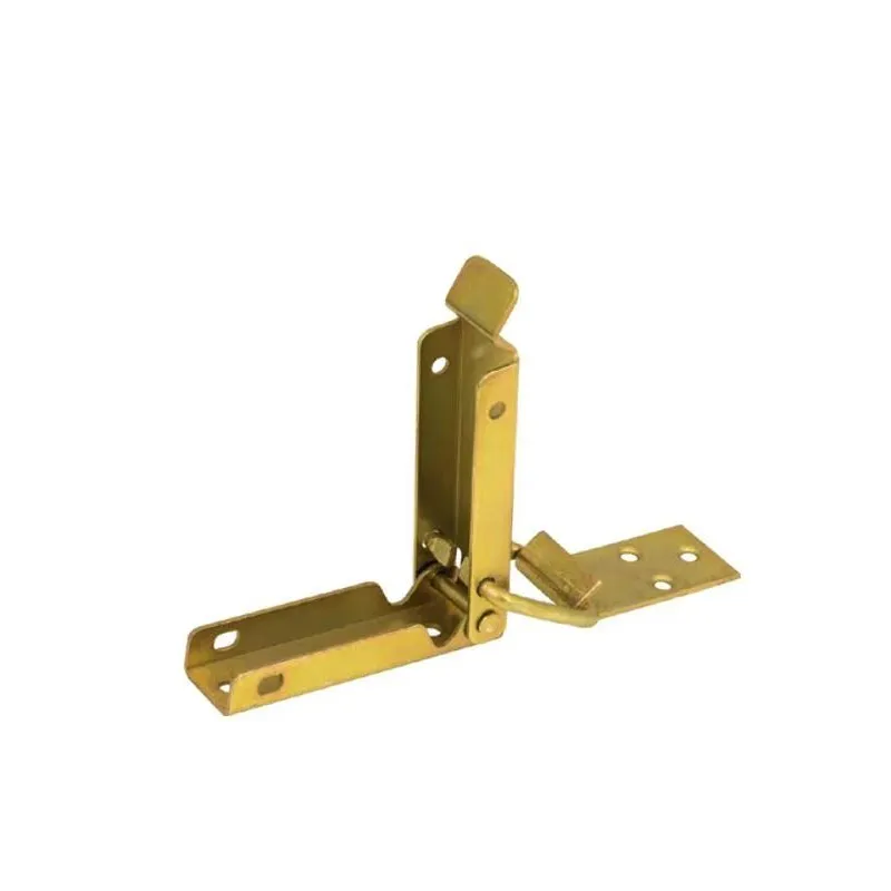 Slēdzene Domax 8760, 7 cm x 2 cm, dzeltena krās.