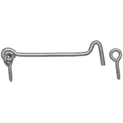 Крючок Domax ZHK, серый, 120 мм