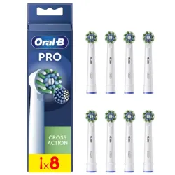 Oral-B EB50-8 Cross Action Pro Varuharjad, 8 tk