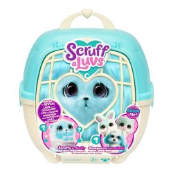 SCRUFF-A-LUVS plīša mājdzīvnieks, zils, 19 cm