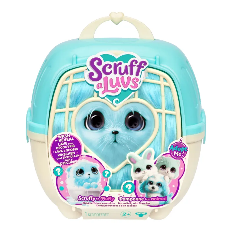 Interaktīva rotaļlieta Scruff-a-Luvs Pet Scruffs Blue G0728, 22 cm, ,krāsa-dizains tiek izvēlēts nejauši,