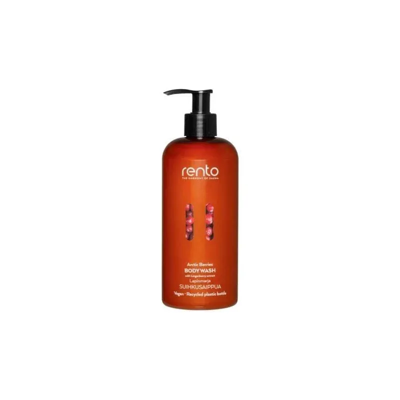 Ķermeņa ādu attīrošs līdzeklis Rento Arctic Berries, 400 ml