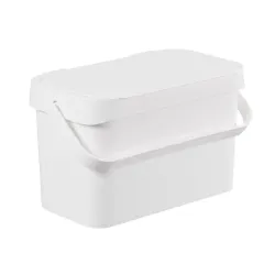 Biowaste bin biowaste white 5l