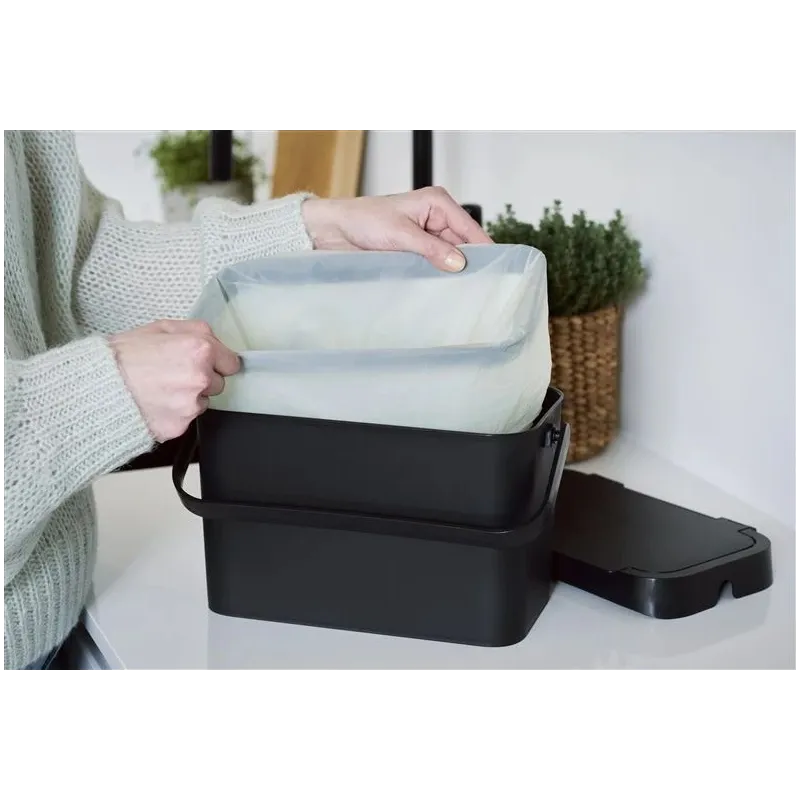 Biowast bin biowaste black 5l