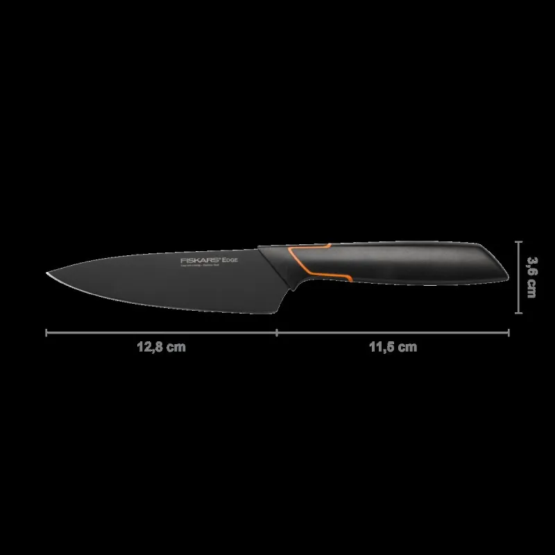 Кухонный нож Fiskars Edge Deba, 120 мм, пластик-нержавеющая сталь