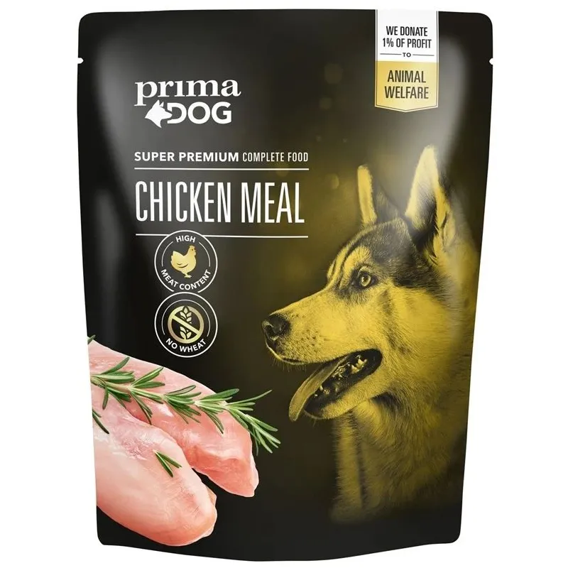 Märg koeratoit Prima Dog Chicken Meal, kanaliha, 0.6 kg