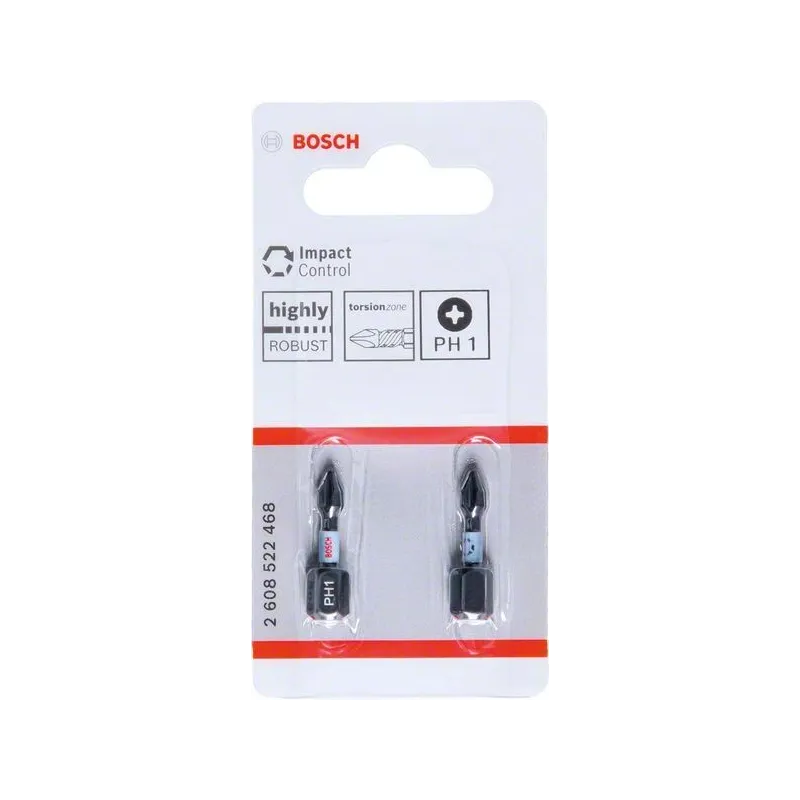 Twist uzgalis Bosch 2608522468, PH1, 25 mm