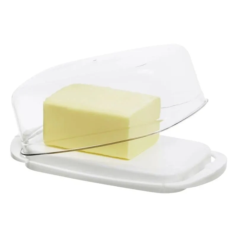 Sviesta trauks Rotho 17097, caurspīdīga krās.