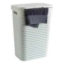 Veļas kaste rotho country balta 55 l