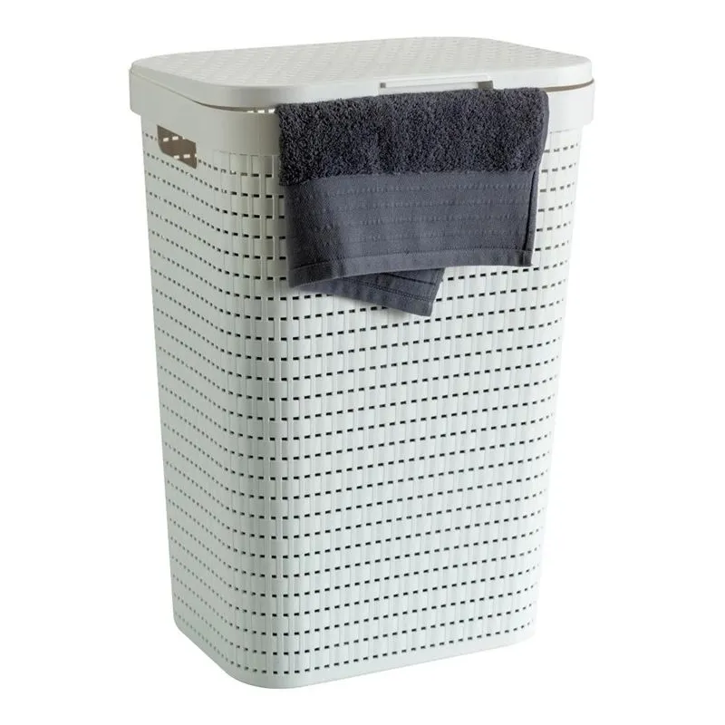 Veļas kaste Rotho 1032701100, 55 l, balta krās., 42 cm x 32 cm